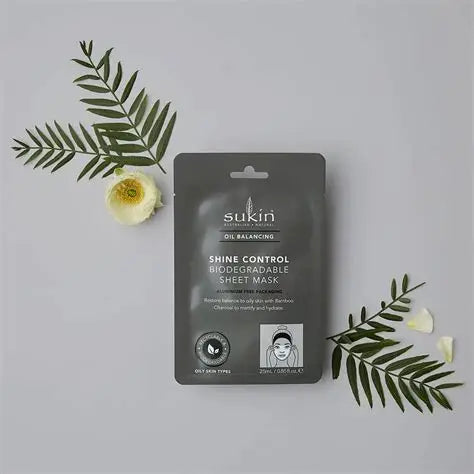 Sukin Oil Balancing Shine Control Sheet Mask Sachet