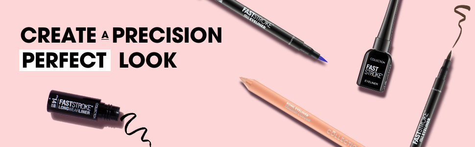 Collection waterproof Fast Stroke Eye Liner