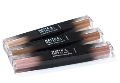 Collection Matte & Metallic Liquid Eyeshadows