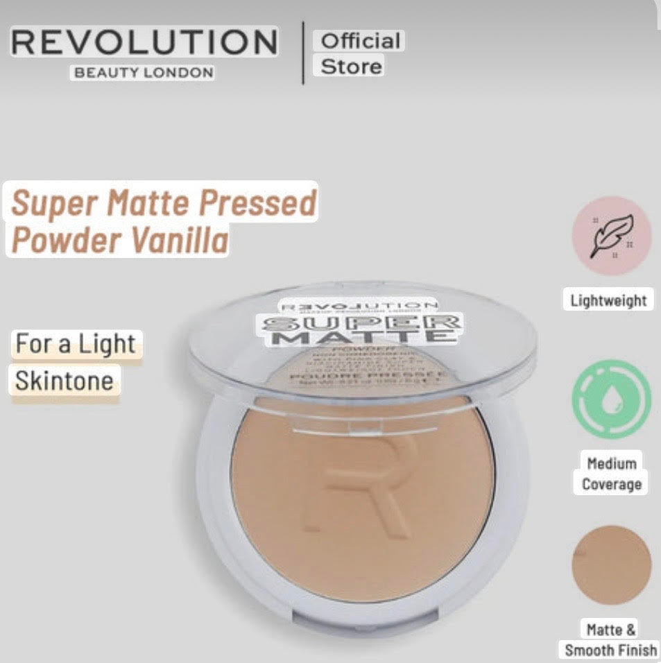 Revolution Relove Super Matte Pressed Powder